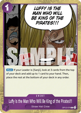 Luffy Is the Man Who Will Be King of the Pirates!!! - ONE PIECE CARD GAME - MoxLand